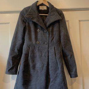 Grey Zara Tafaluc Peacoat